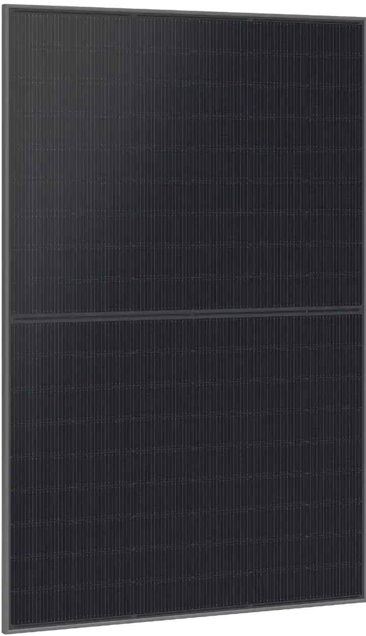 Full Black Photovoltaik Modul in Glas-Glas Technologie